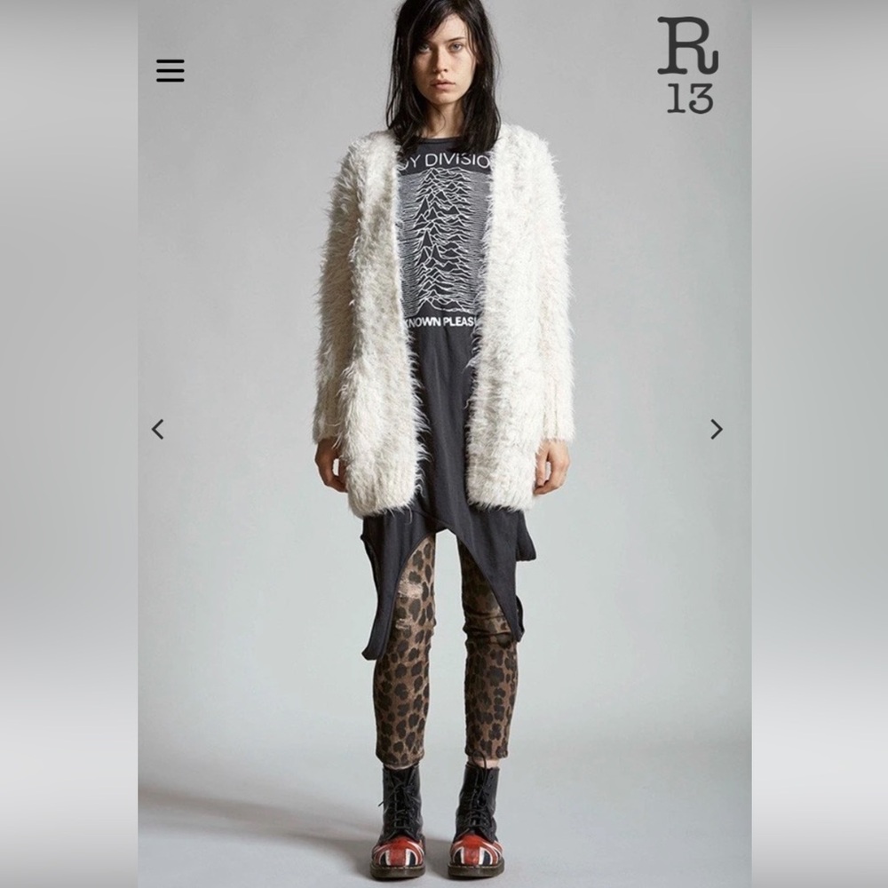 R13 Leopard Jeans - Picture 4 of 15